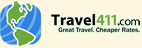 Travel411 - Great Travel. Cheaper Rates. Travel411 Logo